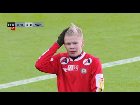 14 year old Erling Haaland was INSANE