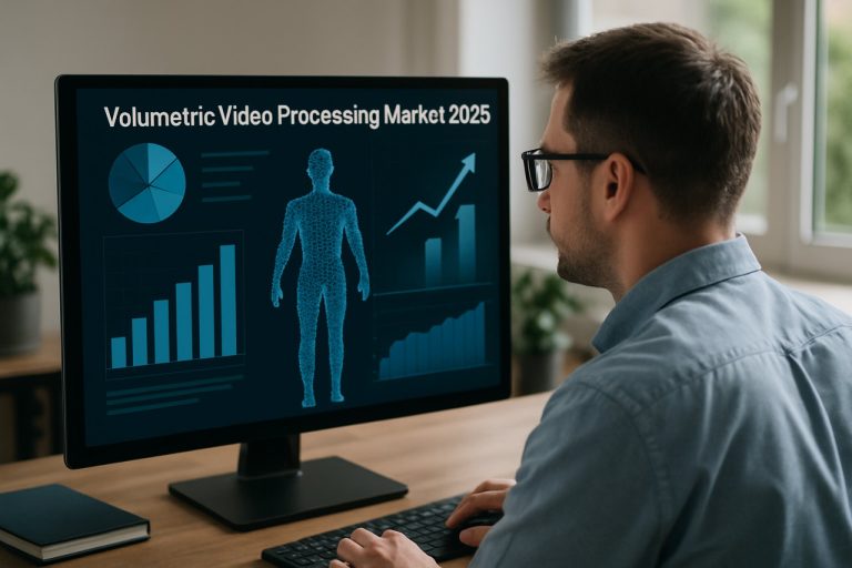 Рынок обработки объемного видео 2025: рост на 18% CAGR, обусловленный спросом на иммерсивные медиа